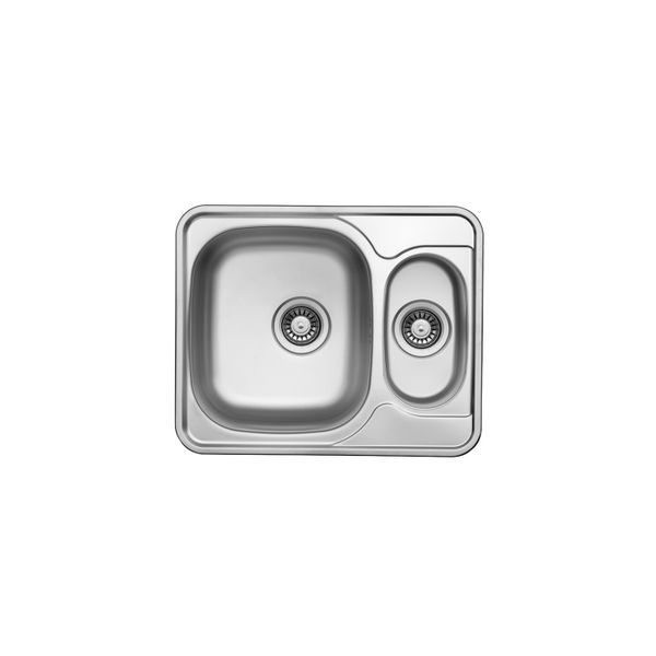 Ukinox Comfort 1.5 Gözlü Sağ Damlalıklı Çelik Evye