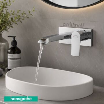 Hansgrohe Metris Ankastre Duvara Monte Lavabo Bataryası