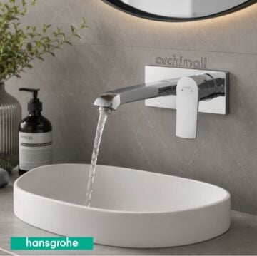 Hansgrohe Metris Ankastre Duvara Monte Lavabo Bataryası