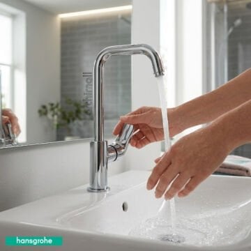 Hansgrohe Focus Lavabo Bataryası Döner Gaga İle
