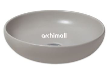 Nunki 44cm Tezgah Üstü Lavabo Mat Gri