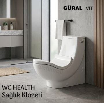 Güralvit Wc Health Sağlık Klozeti