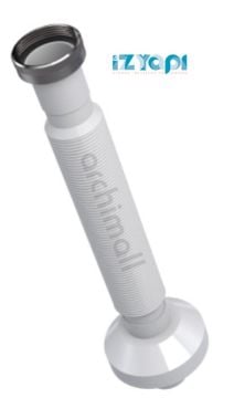 Zamak Somunlu Körüklü Lavabo Sifonu