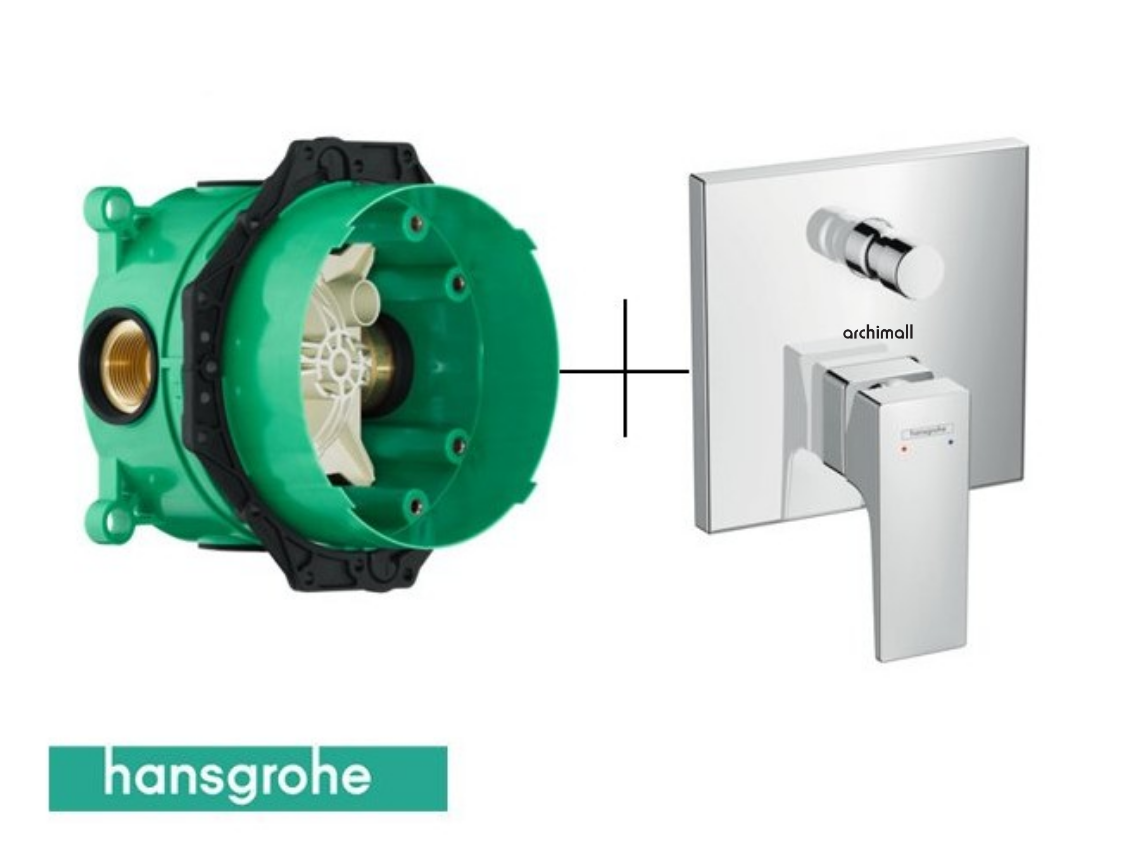 Hansgrohe Metropol Ankastre Banyo Bataryası Set