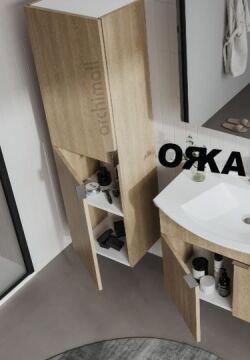 Orka Purus 100 cm Ayaklı Banyo Dolabı