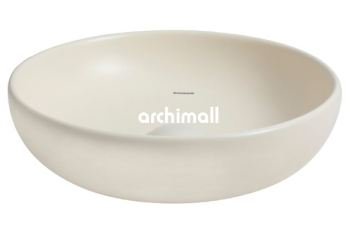 Nunki 44 cm Tezgah Üstü Lavabo Mat Vanilya