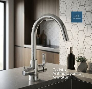 İdeal Standard Calista Arıtma Uyumlu Evye Bataryası