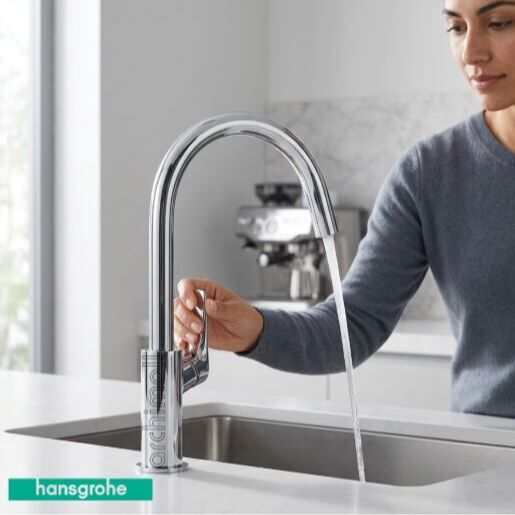 Hansgrohe Logis 210 Kuğu Lavabo Bataryası