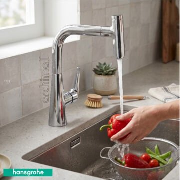 Hansgrohe Talis Select M51 Spralli Eviye Bataryası