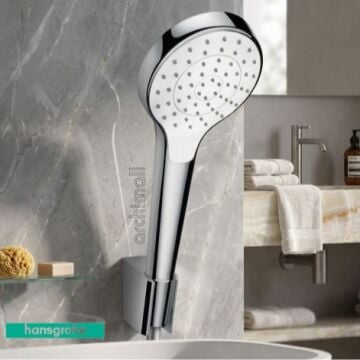Hansgrohe Croma Select S 1 Jet Porter Set 1,25m Hortum İle