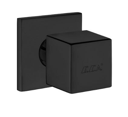 Eca Caro Mat Siyah Ankastre Ara Kesme Valfi