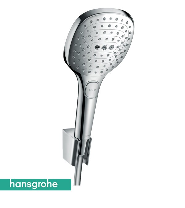 Hansgrohe Raindance Select E 120 Porter Set 1,60m Hortum İle