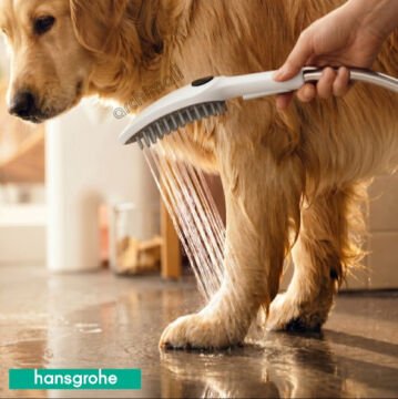 Hansgrohe Dogshower Köpekler için El Duşu 3 Akışlı Mat Beyaz