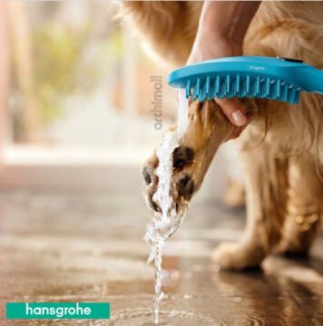 Hansgrohe Dogshower Köpekler için El Duşu 3 Akışlı Petrol