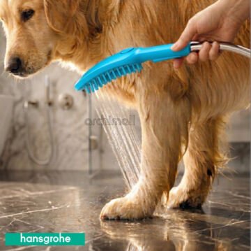 Hansgrohe Dogshower Köpekler için El Duşu 3 Akışlı Petrol