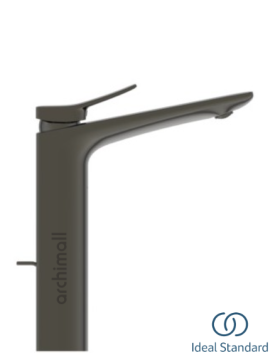 İdeal Standard Conca Yüksek Lavabo Bataryası Manyetik Gri