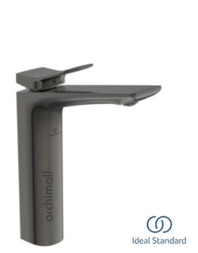 İdeal Standard Conca Yüksek Lavabo Bataryası Manyetik Gri