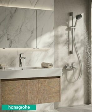 Hansgrohe Rebris E Üçlü Set