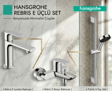 Hansgrohe Rebris E Üçlü Set