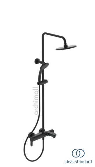 İdeal Standard Cerafine O Duş Kolonu Siyah