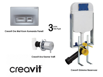 Creavit Gömme Rezervuar Seti