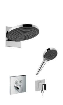 Hansgrohe ShowerSelect Pulsify Termostatik Ankastre Duş Sistemi
