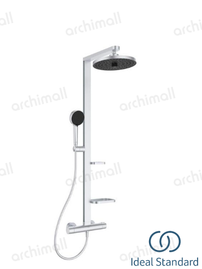 İdeal Standard Ceratherm Alu+ Termostatik Duş Sistemi Krom
