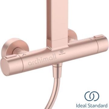 İdeal Standard Ceratherm Alu+ Termostatik Duş Sistemi Rose