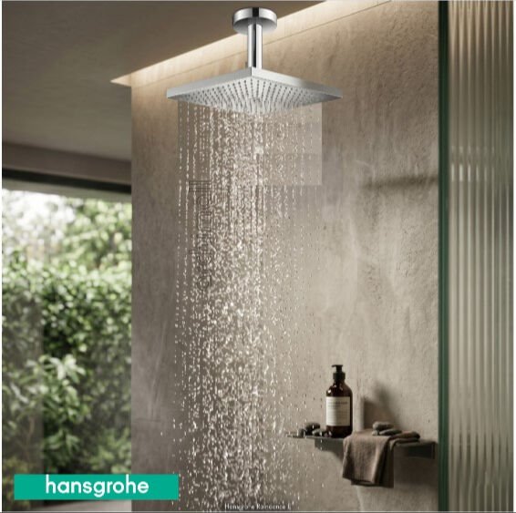 Hansgrohe Raindance E Tepe Duşu Tavan Bağlantısı İle