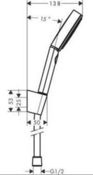 Hansgrohe Pulsify Select S El Duşu Seti 3 Jet 160cm Hortum ile