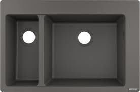 Hansgrohe Granit Taş Gri Eviye Seti