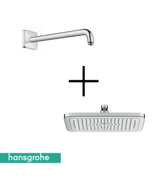 Hansgrohe Croma E Tepe Duşu + Duş Dirseği
