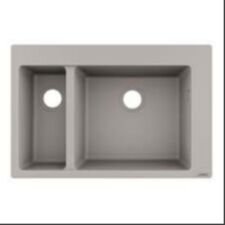 Hansgrohe Granit Beton Gri Evye Seti