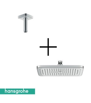 Hansgrohe Croma E Tepe Duşu 280 1 Jet + Tavan Bağlantısı E 10 cm