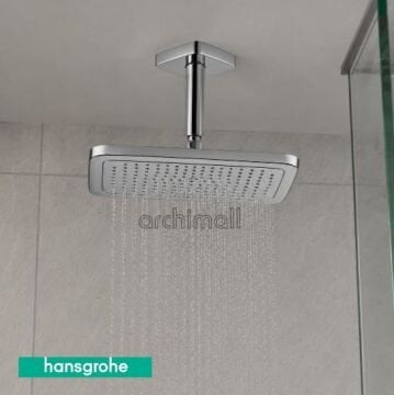 Hansgrohe Croma E Tepe Duşu 280 1 Jet + Tavan Bağlantısı E 10 cm