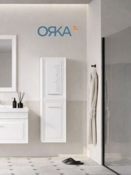Orka Design Boy Dolabı MAT BEYAZ LAKE