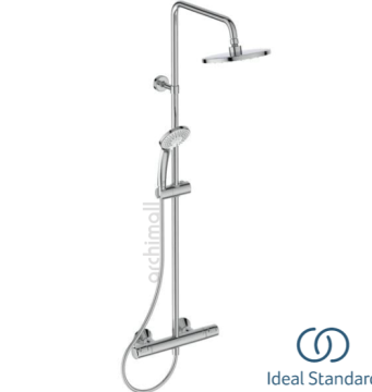 İdeal Standard Ceratherm T25 Termostatik Duş Sistemi Krom