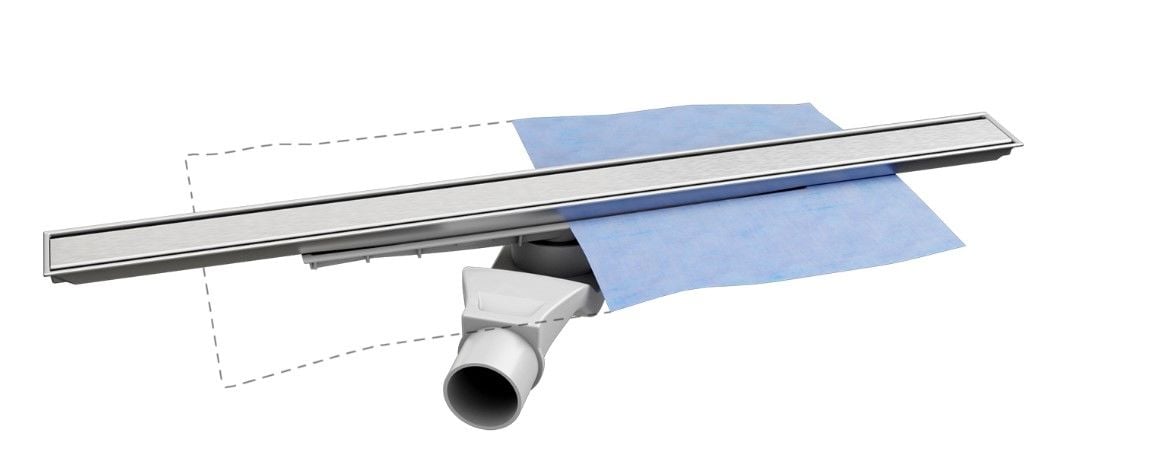 Evimetal Zetline 40 cm Duş Kanalı