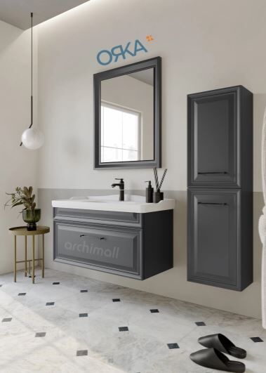 Orka Design Boy Dolabı MAT ANTRASİT LAKE