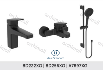 İdeal Standard Ceraplan 3‘lü Set Siyah