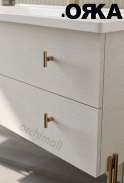 Orka Milazzo 100 cm Ayaklı Banyo Dolabı