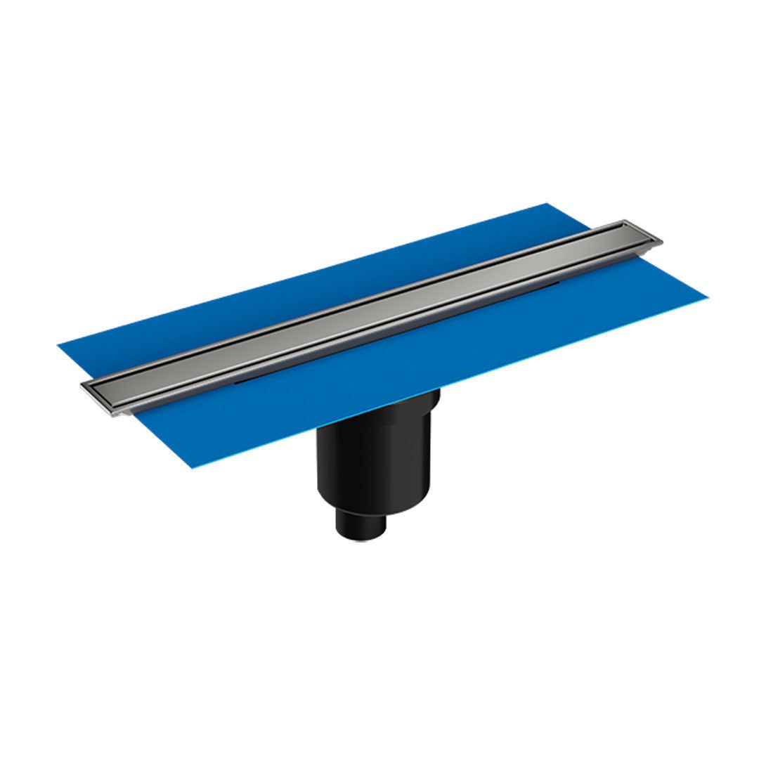 Evimetal Zetline 60 cm Duş Kanalı Alttan Çıkışlı