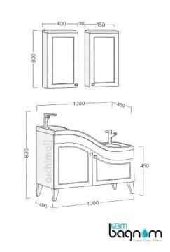 UBM İnci Asma Abdest Lavabosu