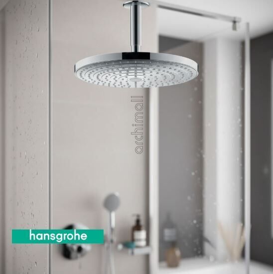 Hansgrohe Raindance Select S 300 2 Jet Tepe Duşu Tavan Bağlantısı İle