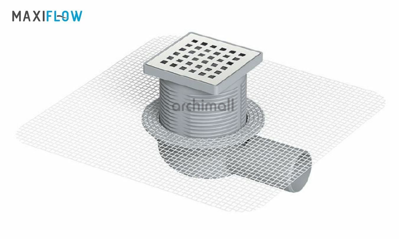 Maxiflow 10x10 Fileli Yalıtım Uyumlu Yer Süzgeci