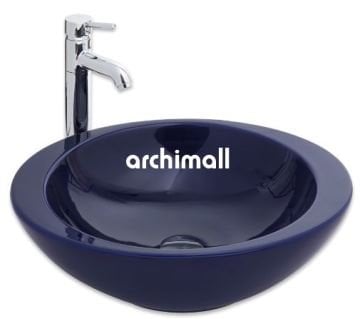 Adara 53x45.5cm Tezgaüstü Lavabo Lacivert
