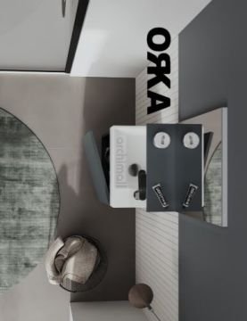 Orka Conza 45 cm Asma Banyo Dolabı