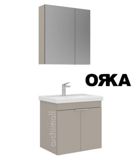 Orka Desna 60 cm Asma Banyo Dolabı