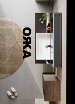 Orka Prato 100 cm Asma Banyo Dolabı