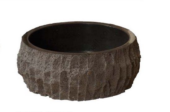 Delta Doğaltaş Sevilla Bazalt Lavabo